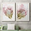 Floraison rose I, toile encadrée de qualité supérieure - prête à être accrochée-1851113648-1851113653