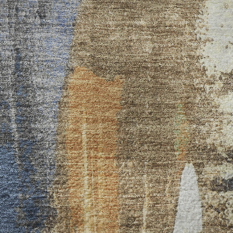 Premium Machine Washable  Abstract Rug, Rectangle 10' x 14'