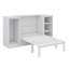 Lit escamotable avec tablettes et garde-robe Murphy