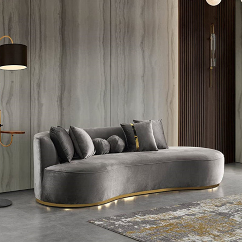 Chaise longue décontractée en flanelle Creative