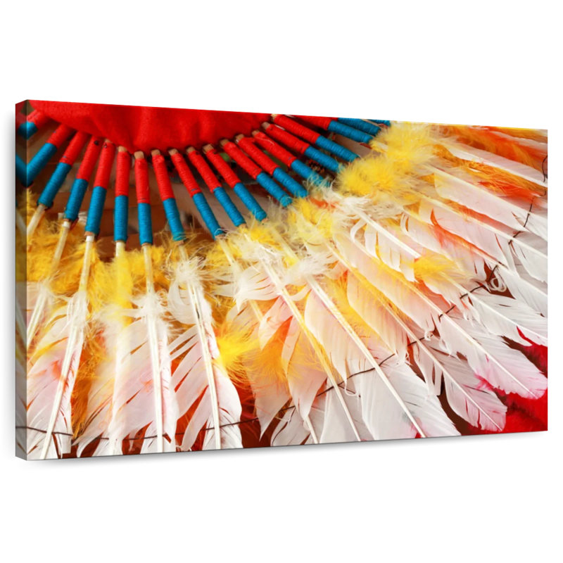 Lelar Indian Headdress Close Up