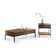 Cora Solid Wood Top End Table with Storage