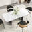 Black And White Faux Marble Dining Table