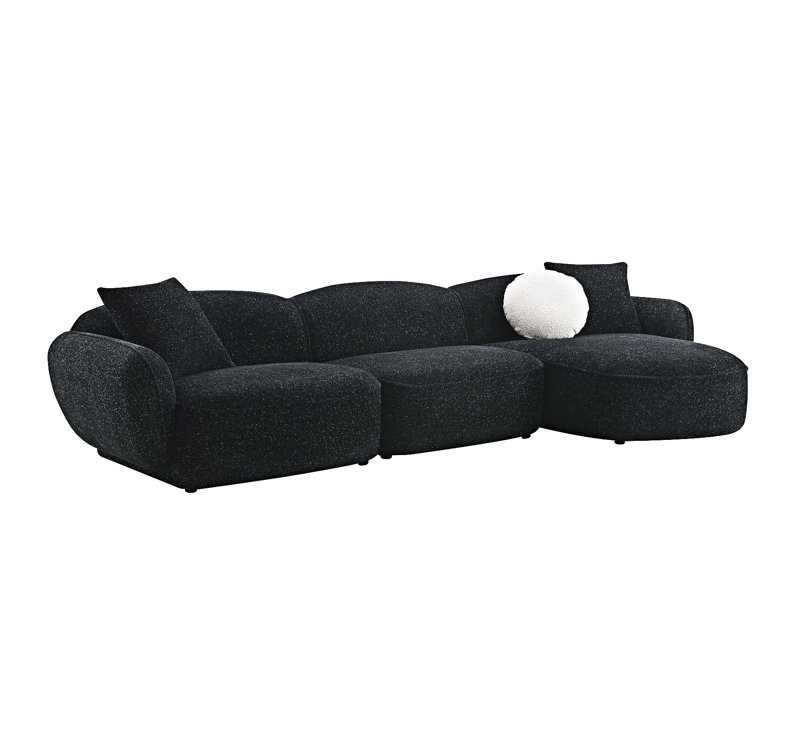 Sectional Sofa With Pillows