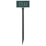 Classic 1-Line Lawn Address Sign