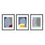 Color Meditation Trio 1. Set Of 3 Print by Andrea Stokes-1413200232-1413200237
