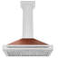 ZLINE 36 in. Convertible Stainless Steel Range Hood with Copper Shell and Handle (KB4STX-C-36)