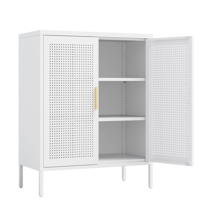 Bartlow Accent Cabinet, White