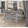 Travira 7-Piece Bar Table and Sling Bar Chair Rectangular Dining Set - 72"x30"
