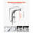 Touchless Bathroom Sink Faucet Chrome Plated Single Handle 9/16in Pipe