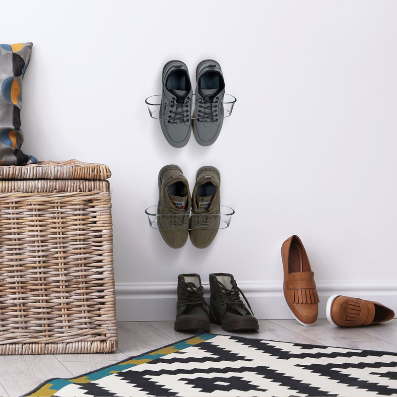 2 Pair Shoe Rack