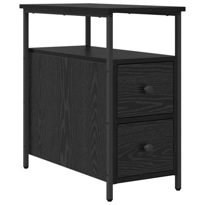 Bedside Cabinet 2 Pcs 30 X 60 X 60 Cm Engineered Wood