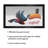 Guinness Toucan Black Framed Bar Mirror