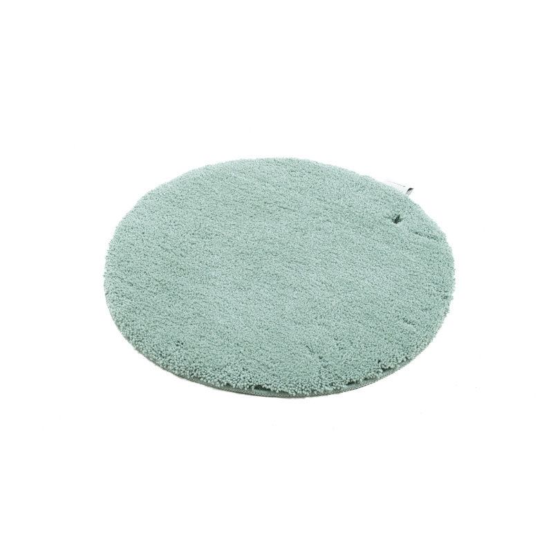 Circle Bath Rug, 90cm, Mint