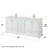Deborah 80 " W Freestanding Standard Double Vanity Bathroom Vanity With Marble Top-51712444-61133073-97791433