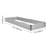Metal Raised Garden Bed, 12 x 4 x 1 ft Outdoor Galvalume Planter Garden Box, Open Bottom Design, Large Planter Raised Bed for Growing Vegetables, Flowers, and Succulents, Galvanized Color
