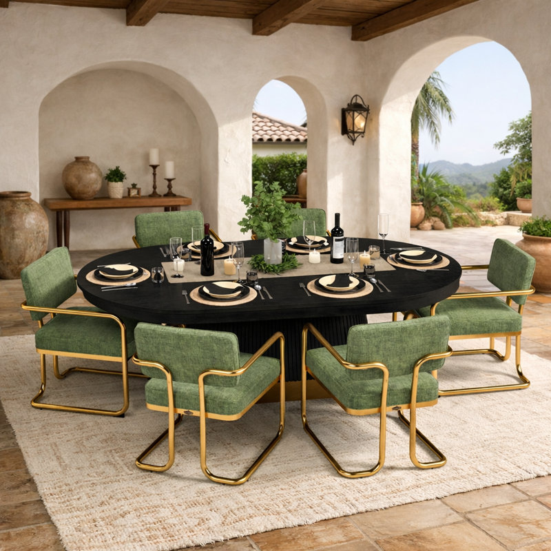 Table Texas Hold'em Prohibition Series, Noir, noir, noir, noir