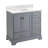 Quen 36" Freestanding Single Basin Vanity Set with Cabinet, Vanity Top-101229881