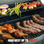 Barbecue au gaz en acier inoxydable avec brûleur latéral et couvercle pour barbecue au propane liquide 4 brûleurs Mesa 405K de Monument Grills Mesa 405K