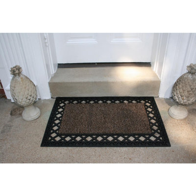 Non-Slip Chevron Indoor Doormat
