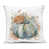 Blue Boho Floral Pumpkin