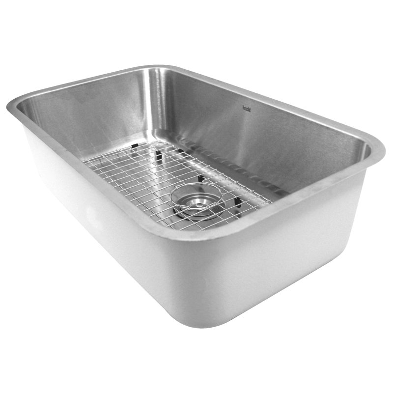 30 " L Undermount Single Bowl Stainless Steel Kitchen Sink