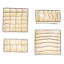 Ensemble de boîtes en tissu 4 pièces