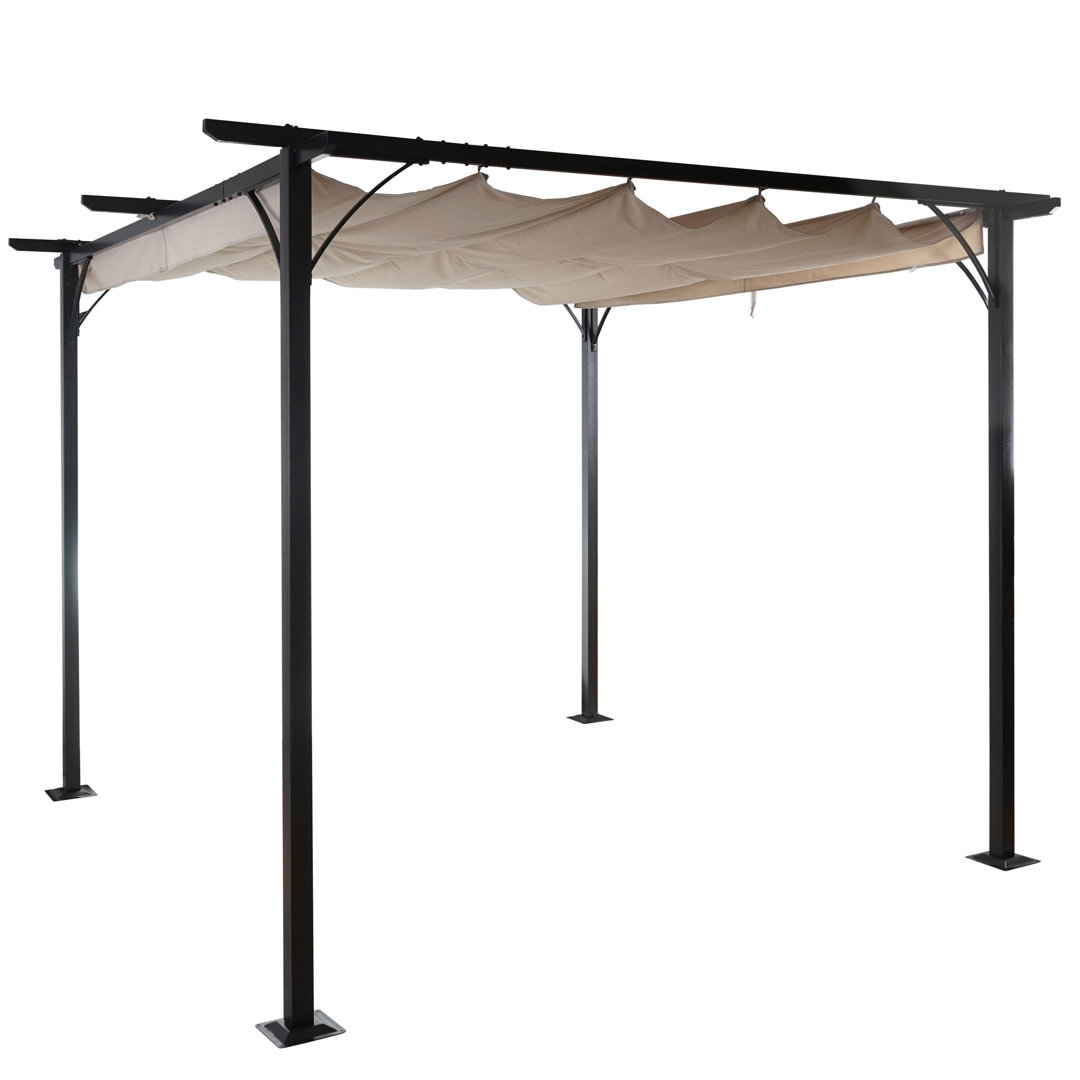 3 m x 3 m Feststehender Pavillon Luckett