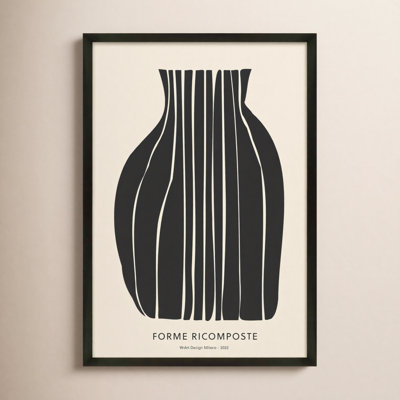 Quinn "Composition in Black" Print