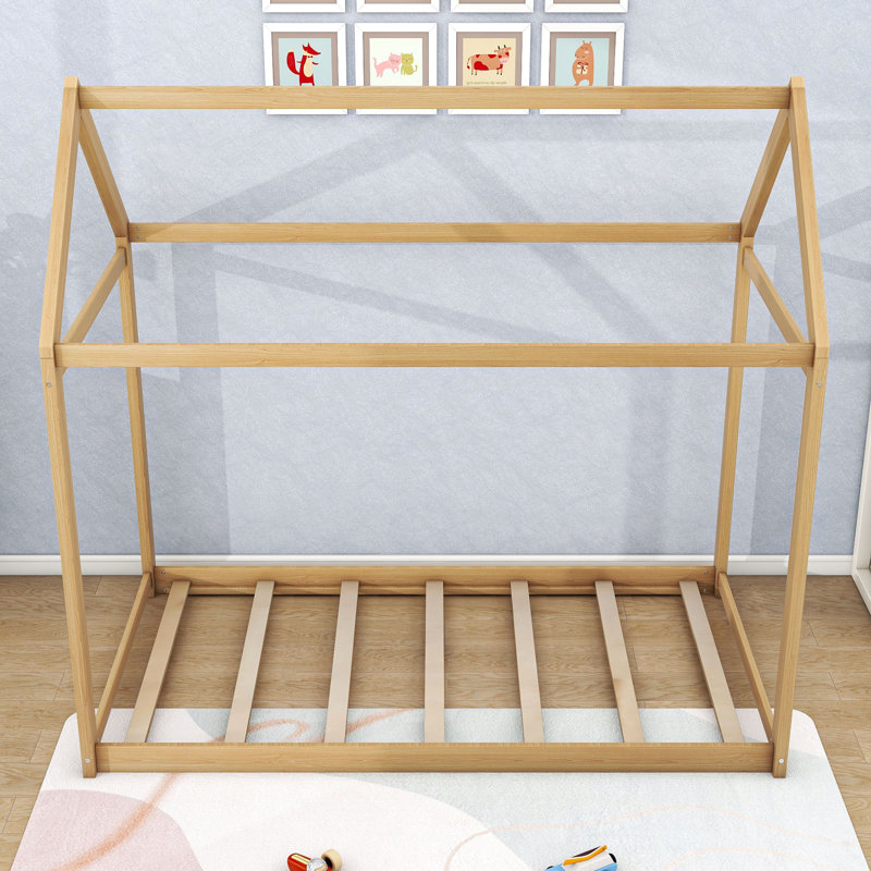 Lit simple en bois Auriona
