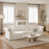 Tissu beige sélectionné