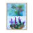 Toile avec cadre flottant brun