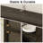Manito Bookcase with Door-552369690-556927442
