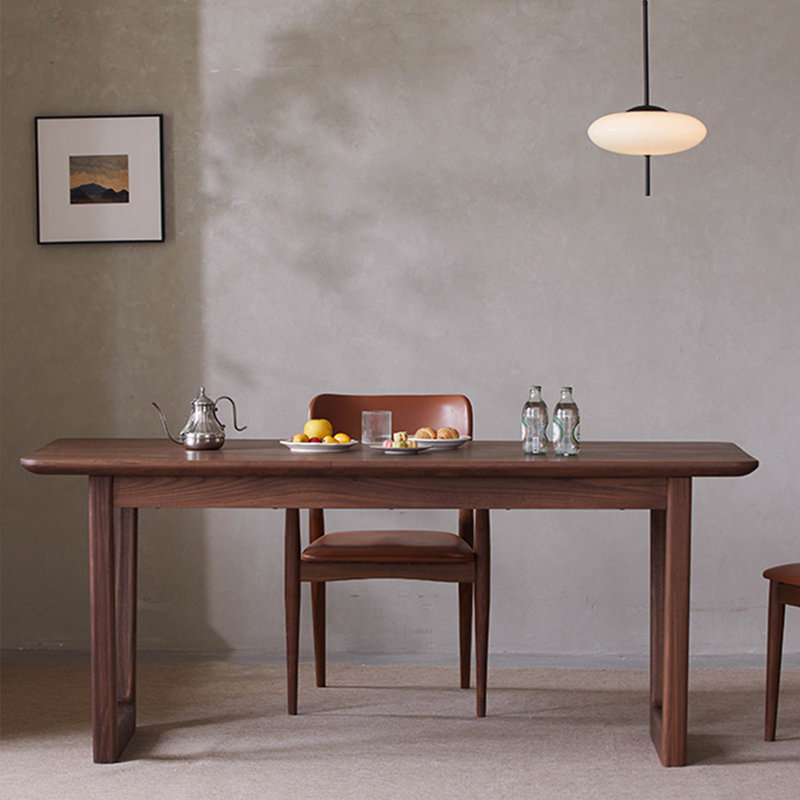 New Solid Walnut Dining Table., 29.92"H x 55.12"L x 31.5"W