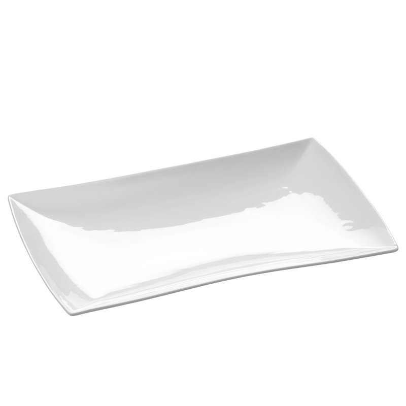 East Meets West Platter, 3 cm H x 32 cm W x 20 cm L