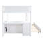 Lit superposé double compact avec gigogne, rangement et bureau USB-1432062685