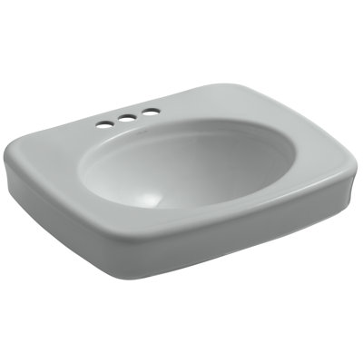 Bancroft Ceramic 24" Pedestal Bathroom Sink