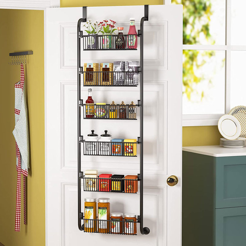 Organisateur de porte d'armoire Hodalis, Noir