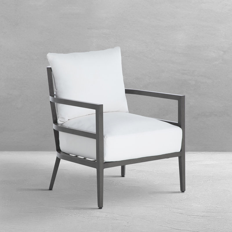 Chaise longue d'extérieur en aluminium Santa Barbara, No Welt, Scottland Stone