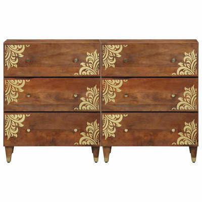 60cm Solid Wood Sideboard