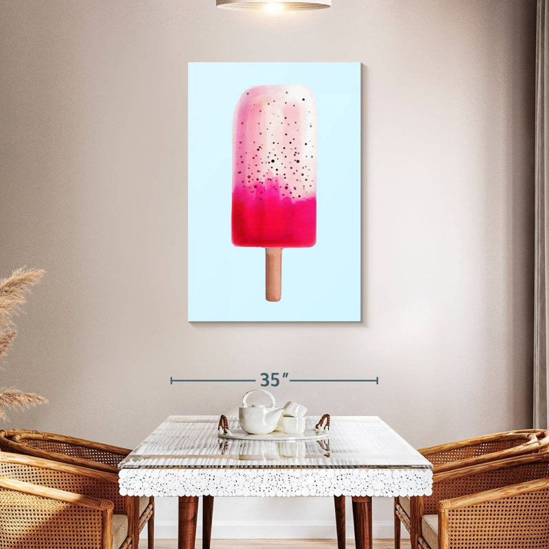 Yarlin Dragon Fruit Popsicle, 45" H x 30" W