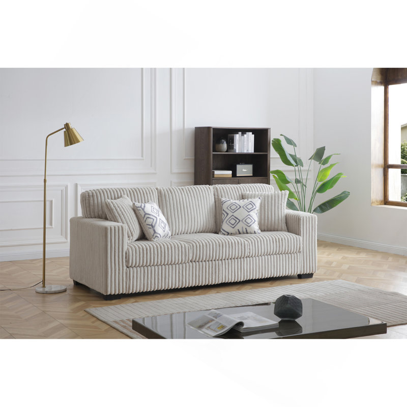 Canapé Teddy G00187A-S IVOIRE