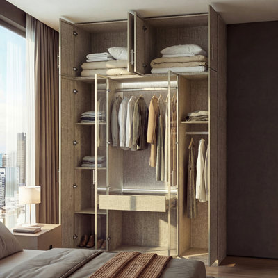 Armoire 100% lin H 100,8 po x l 63 po