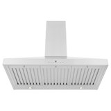 36" KL3 400 CFM Convertible Wall Mount Range Hood in Brushed Stainless Steel