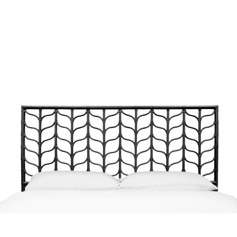 Ivy Open-Frame Headboard, Black, King