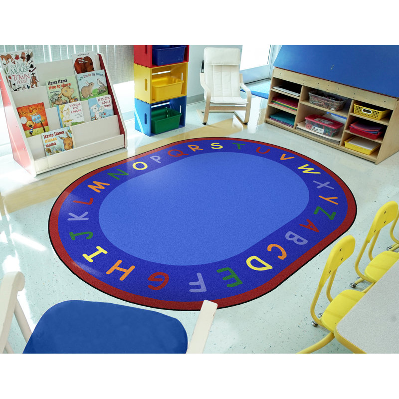 Kid Essentials New Beginnings Area Rug, Oval 5'4" x 7'8"