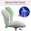 Muskoka Swivel Desk Chair Faux Leather With Adjustable Height, UKFR Certified-219053794