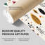 «Fashion and Glam Boho», impression de plumes bohémiennes sans cadre VI-856543744