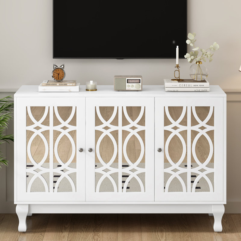 Buffet 47,23 po, Blanc