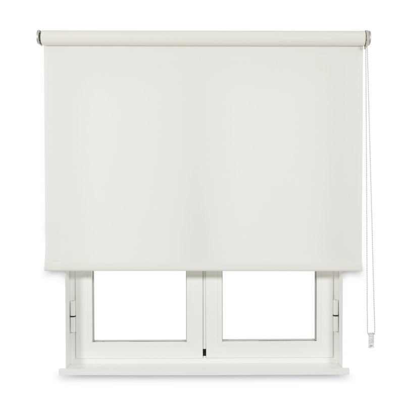 Semi Sheer Roller Blind, White, 250 cm L x 150 cm W
